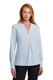 FTSB - Brooks Brothers® Women’s Open-Neck Satin Blouse