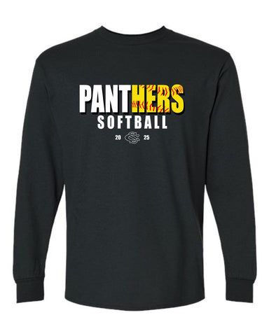 CS Softball '25 - Gildan - DryBlend® 50/50 Long Sleeve T-Shirt