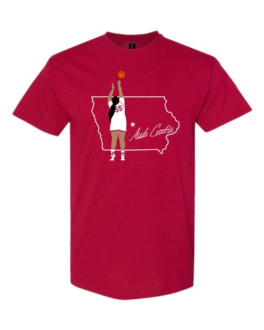 A.C. - Cardinal Short Sleeve Audi Shooting basketball |Youth-Adult
