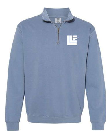 LLF-Comfort Colors - Garment-Dyed Quarter Zip Sweatshirt