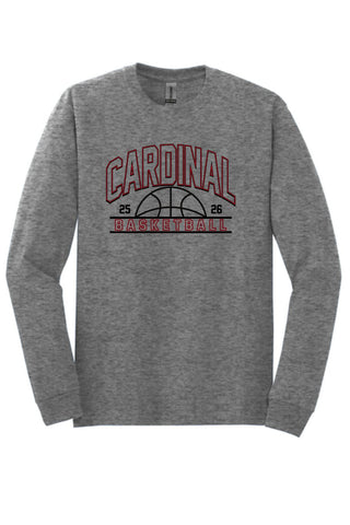 GHV Basketball '25 - Long Sleeve Tee - Adult, Talls
