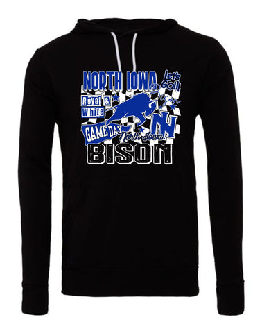 NGF '25 -BLACK BELLA+CANVAS® Unisex Sponge Fleece Pullover Hoodie