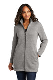 Hosmer - Ladies Arc Sweater Fleece Long Jacket