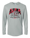 Algona Girls Wrestling '26-Paragon  Unisex Bahama Performance Hooded Long Sleeve T-Shirt | DESIGN 2