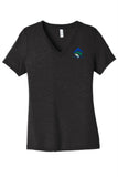 FTSB-BELLA + CANVAS - Women's Relaxed Heather CVC V-Neck Tee
