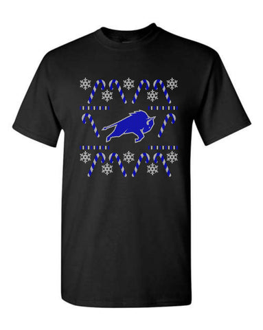 NI Holiday 2025 - Christmas Sweater Design | Short Sleeve Tee (Youth/Adult)