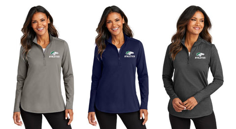 BK Athletics - Port Authority® Women's C-FREE® Double Knit 1/4-Zip