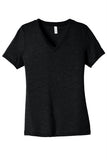 FTSB-BELLA + CANVAS - Women's Relaxed Heather CVC V-Neck Tee