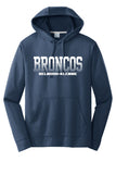 BK Spirit Store -Port & Co™ Performance Fleece Pullover Hooded Sweatshirt | BRONCOS