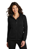 WIB Port Authority® Women's Arc Sweater Fleece Jacket
