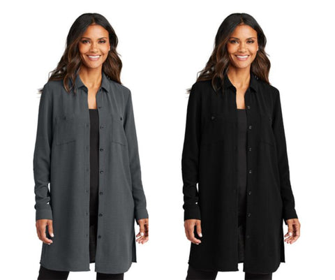 Algona Staff - Port Authority® Women's Textured Crepe Long Tunic