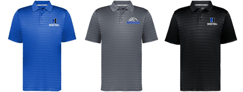 NI Basketball 2025 -Russell SIDELINE STRIPED POLO