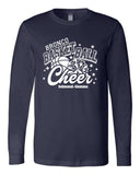 BK Basketball Cheer '25 - BELLA + CANVAS Unisex Jersey Long Sleeve Tee