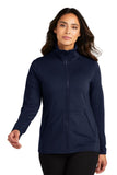 WIB Port Authority® Women's Accord Stretch Fleece Full-Zip
