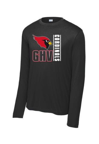 GHV Holiday '25 -BLACK  Performance Long Sleeve Tee