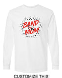 MC Marching Band '26 - White Gildan Long Sleeve T-Shirt | Custom