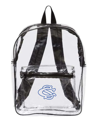 CS Staff - Clear PVC Backpack