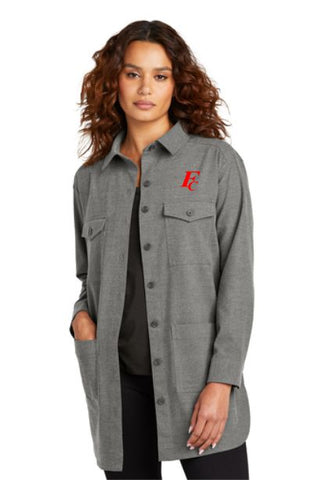 FC Staff - Mercer+Mettle® Women’s Long Sleeve Twill Overshirt