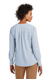 FTSB - Brooks Brothers® Women’s Open-Neck Satin Blouse