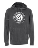 ABS-Independent Trading Co. Unisex Midweight Pigment-Dyed Hooded Sweatshirt