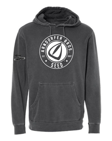 ABS-Independent Trading Co. Unisex Midweight Pigment-Dyed Hooded Sweatshirt