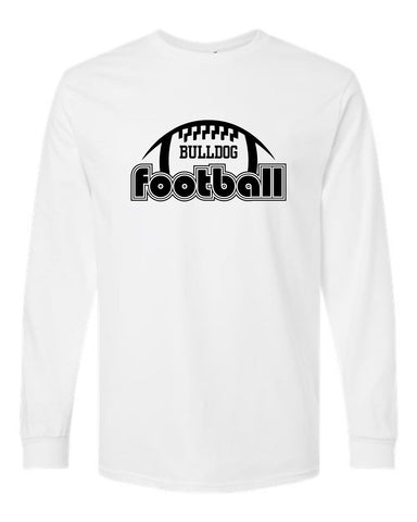 Algona Football '25 -  Dri-Power® Long Sleeve 50/50 T-Shirt | Football Design