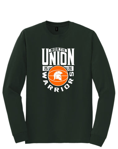 NU Basketball '25 - Dryblend Long Sleeve T-Shirt (Youth/Adult/Tall)