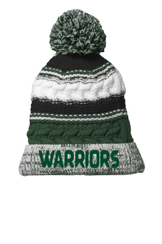 NU Holiday Benefit '25 - Sport-Tek® Pom Pom Team Beanie | 2 Design Styles
