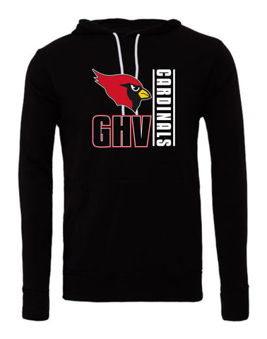 GHV Holiday '25 - BLACK BELLA + CANVAS - Sponge Fleece Hoodie