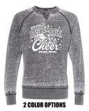 BK Basketball Cheer '25 - J. America Men's Vintage Zen Fleece Crewneck Sweatshirt