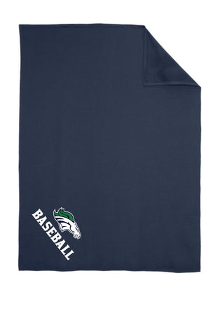 BK Baseball '25 - Port & Company® Oversized Core Fleece Sweatshirt Blanket