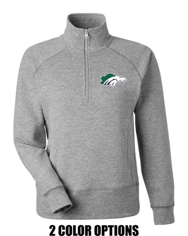 BK Basketball Cheer '25 - J. America Women's Electric Fleece Quarter-Zip Sweatshirt