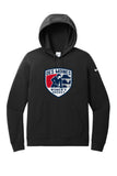 DSM Women's Hockey -Nike Women's Club Fleece Sleeve Swoosh Pullover Hoodie