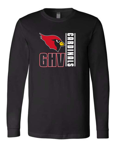 GHV Holiday '25 -BLACK  BELLA + CANVAS - Jersey Long Sleeve Tee