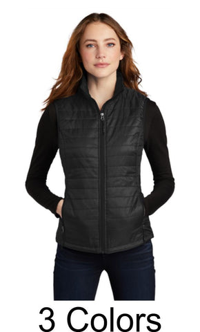 NI Staff - Ladies Packable Puffy Vest