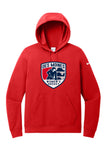 DSM Women's Hockey -Nike Women's Club Fleece Sleeve Swoosh Pullover Hoodie