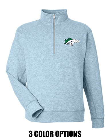 BK Basketball Cheer '25 - J. America Unisex Electric Fleece Quarter-Zip Sweatshirt