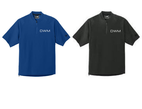 DWM-New Era® Cage Short Sleeve 1/4-Zip Jacket