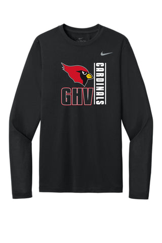 GHV Holiday '25 - BLACK Nike Team rLegend Long Sleeve Tee
