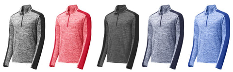 KRHC - Sport-Tek® PosiCharge® Electric Heather Colorblock 1/4-Zip Pullover