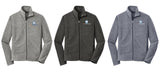 SPI-Port Authority® Heather Microfleece Full-Zip Jacket
