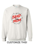 MC Marching Band '26 - White Gildan Crewneck Sweatshirt | Custom