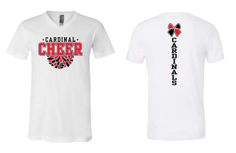 GHV Cheer '25-BELLA + CANVAS -  V-Neck Tee