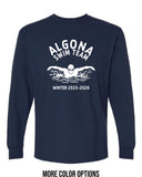 Algona Swim Team | Winter 2025 -  Gildan Long Sleeve Tee (Youth/Adult)