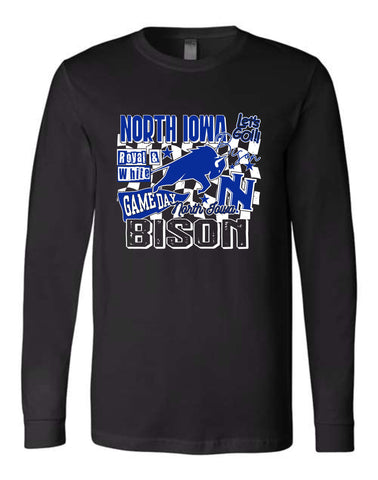 NGF '25 -BLACK BELLA+CANVAS® Unisex Jersey Long Sleeve Tee