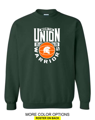 NU Basketball '25 - Crewneck Sweatshirt  (Youth/Adult/Tall)