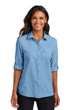 ISB - Port Authority® Ladies Long Sleeve UV Daybreak Shirt