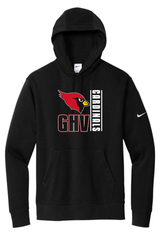 GHV Holiday '25 - BLACK Nike Club Fleece Sleeve Swoosh Pullover Hoodie