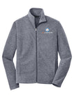 SPI-Port Authority® Heather Microfleece Full-Zip Jacket
