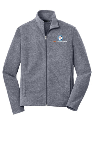 SPI-Port Authority® Heather Microfleece Full-Zip Jacket